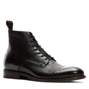 Never Worn Frye Men's Grant Lace Up Boot Black Size 11.5